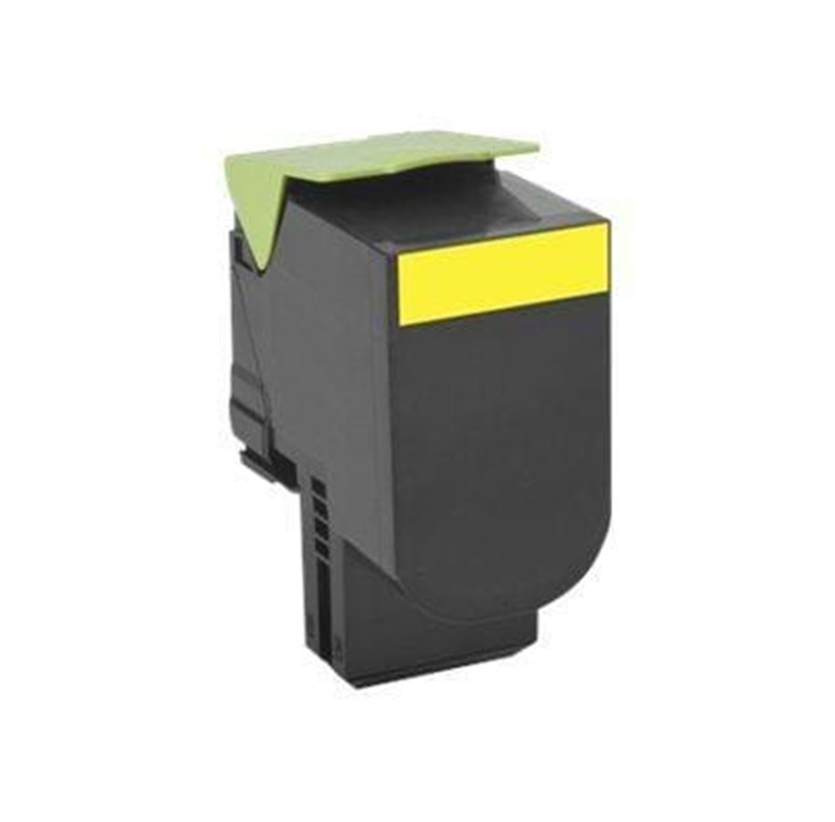 Mustepatruunat, värikasetit ja lisävarusteet - Lexmark 700H4 - Laser värikasetti Keltainen - 70C0H40