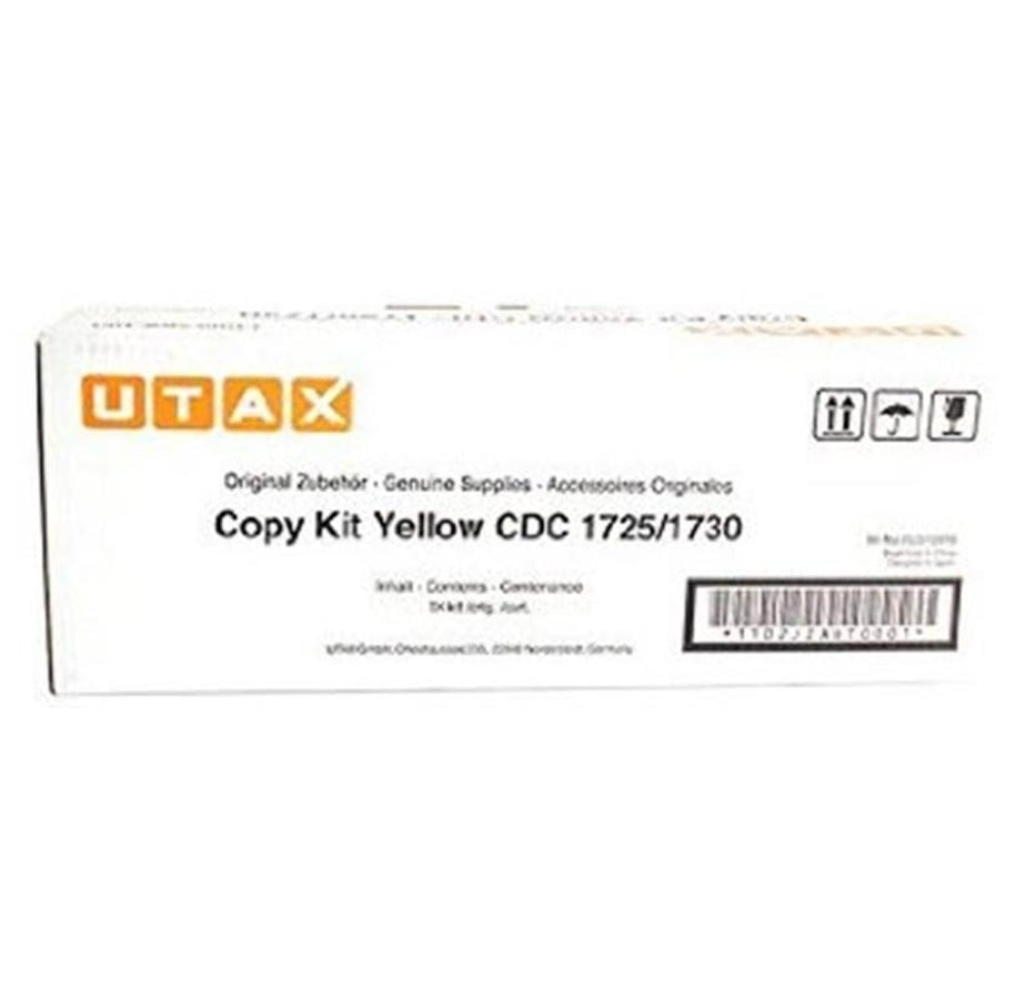 Mustepatruunat, värikasetit ja lisävarusteet - Utax 652510016 - Yellow - Laser värikasetti Keltainen - 652510016
