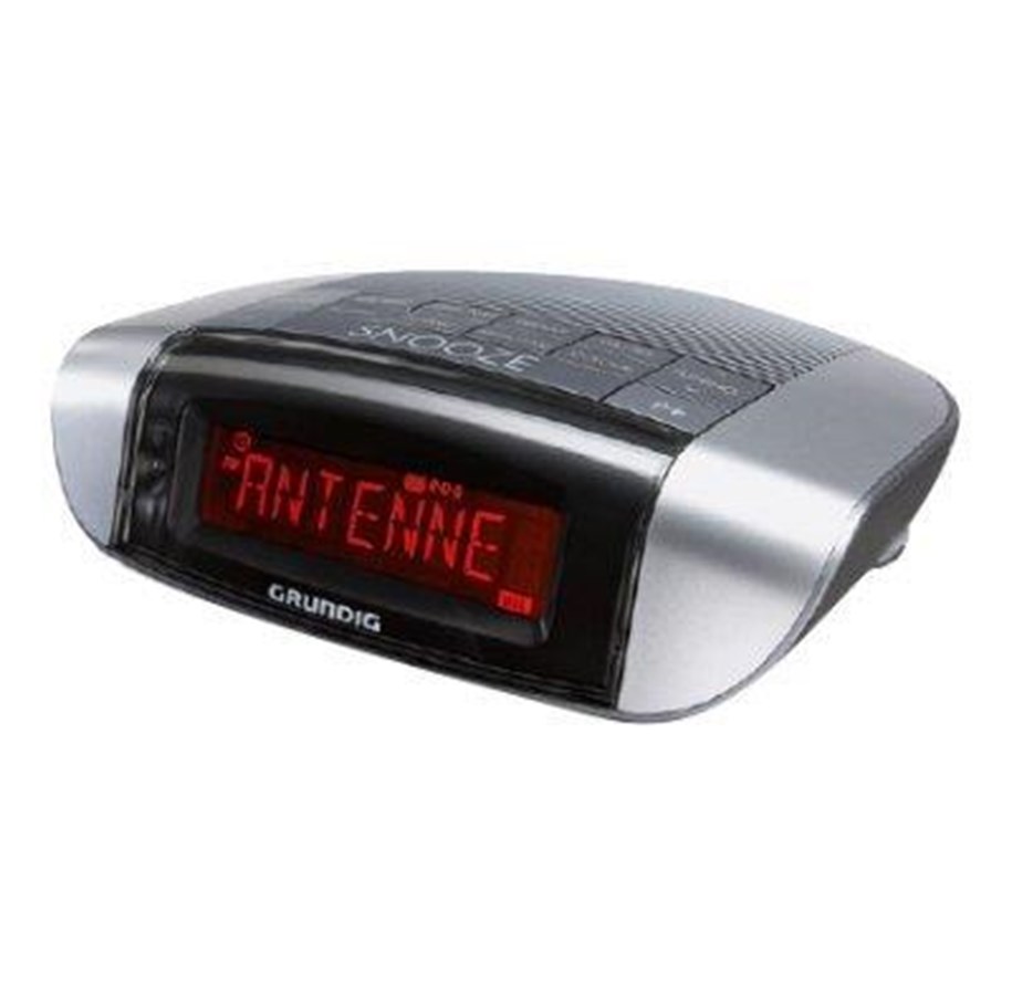 DAB, Verkko- & Kelloradiot - Grundig SONOCLOCK 660 - FM - hopea - GKR1600