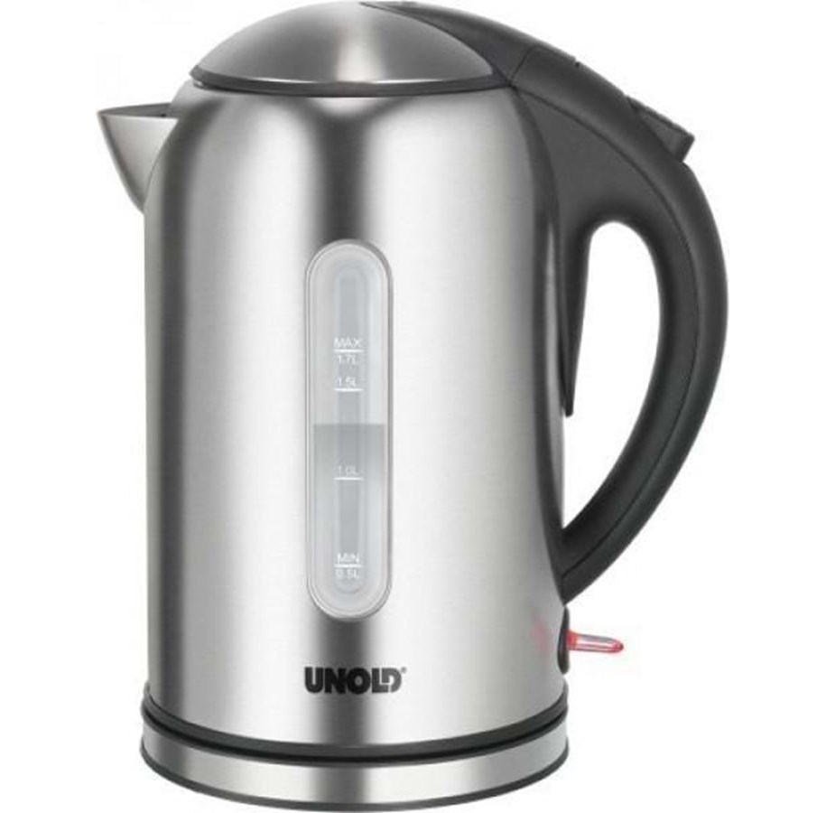 Vedenkeitin - Unold Vedenkeitin 18116 NobleL 1.7L - Ruostumaton teräs/musta - 18116