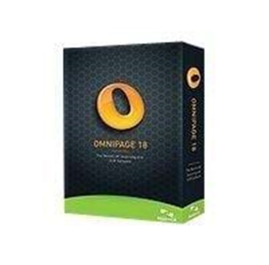 Muut ohjelmat - Nuance OmniPage ( v. 18 ) - English - 2889X-W00-18.0