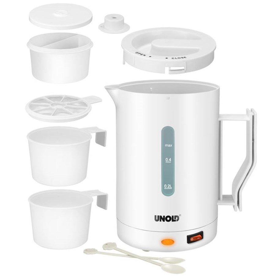 Vedenkeitin - Unold Vedenkeitin 8210 - Valkoinen - 1000 W - 8210