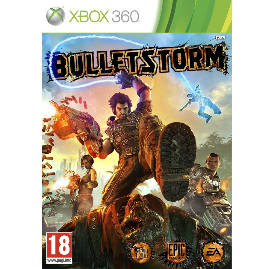 Pelit - Bulletstorm - Microsoft Xbox 360 - FPS - 5030945092629