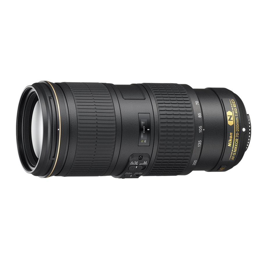 Objektiivit - Nikon AF-S 70-200mm f/4G ED VR - JAA815DA