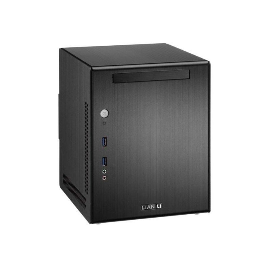Kotelot - Lian Li PC-Q03B - Black - Kotelot - Minitower - Musta - PC-Q03B