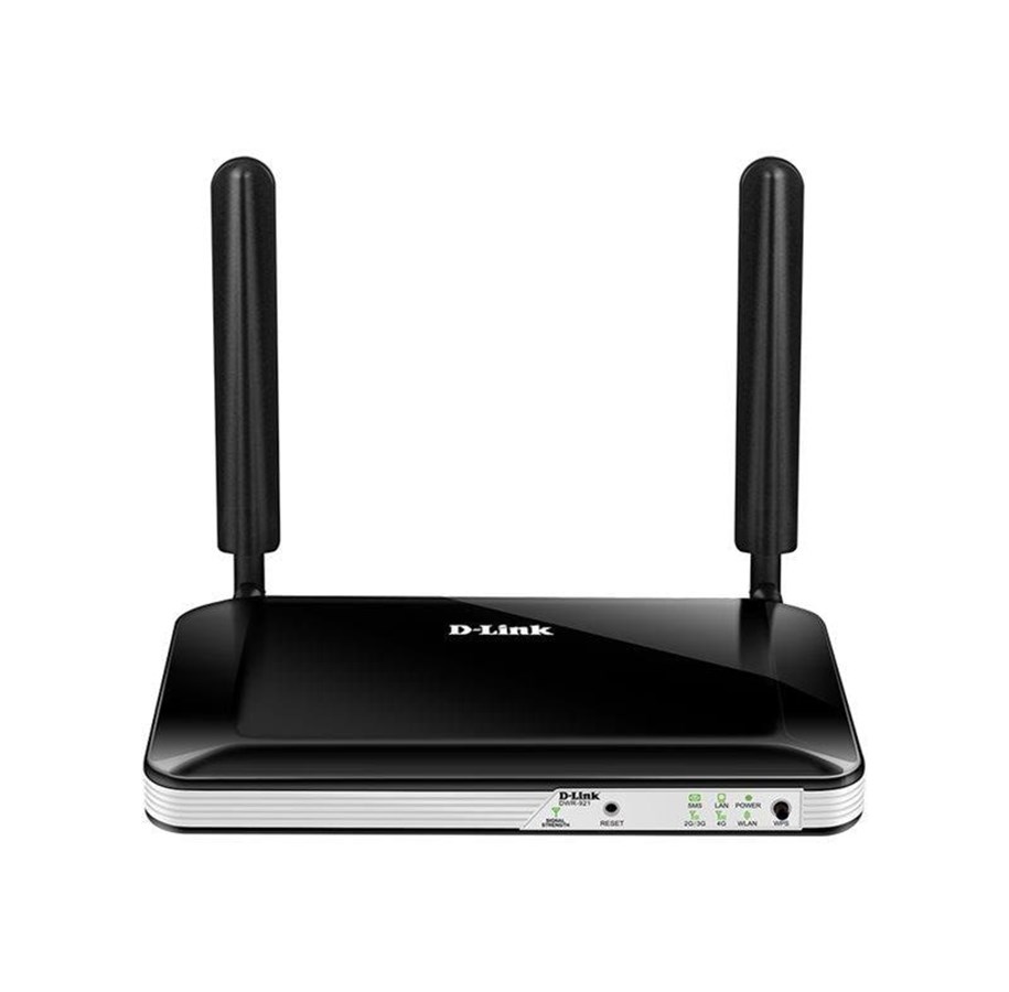 Reitittimet  - D-Link DWR-921 4G LTE - Wireless router N Standard - 802.11n - DWR-921