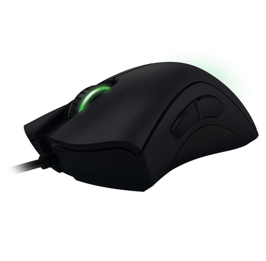 Hiiret - Razer Deathadder Expert - Pelihiiri - Optinen - 5 painiketta - Musta vihreällä valolla - RZ01-00840100-R3G1