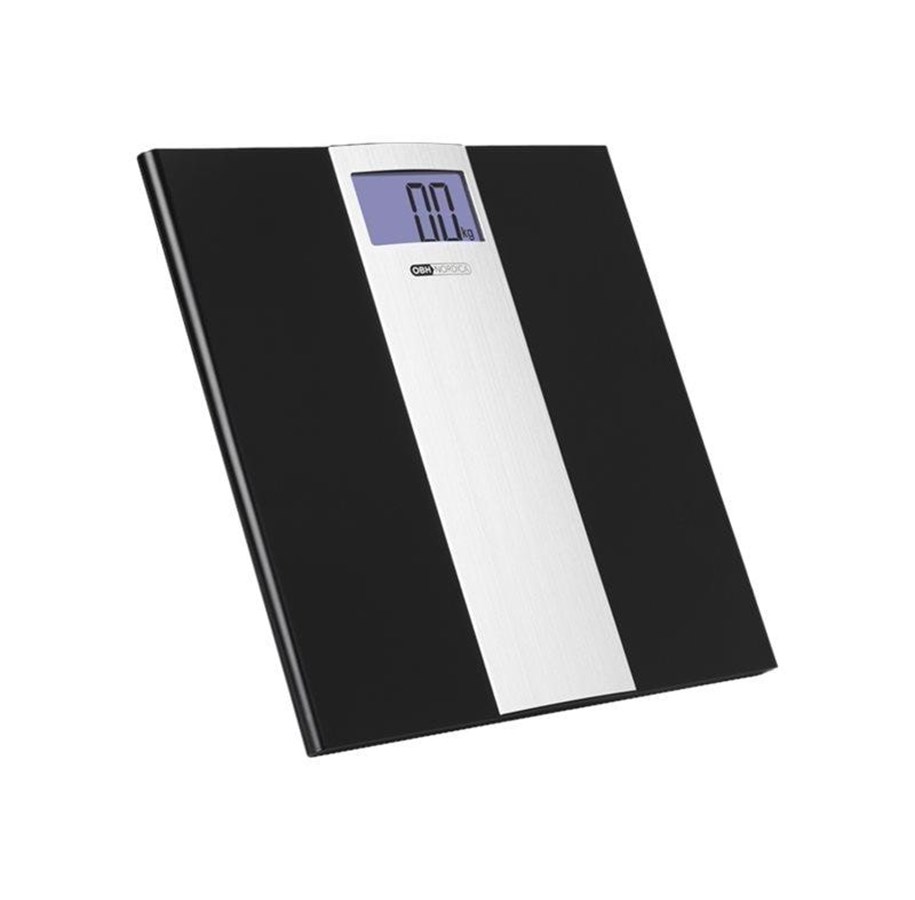 Henkilövaa'at - OBH Nordica Kylpyhuonevaaka Scale Slim Light Black 6271 - 6271
