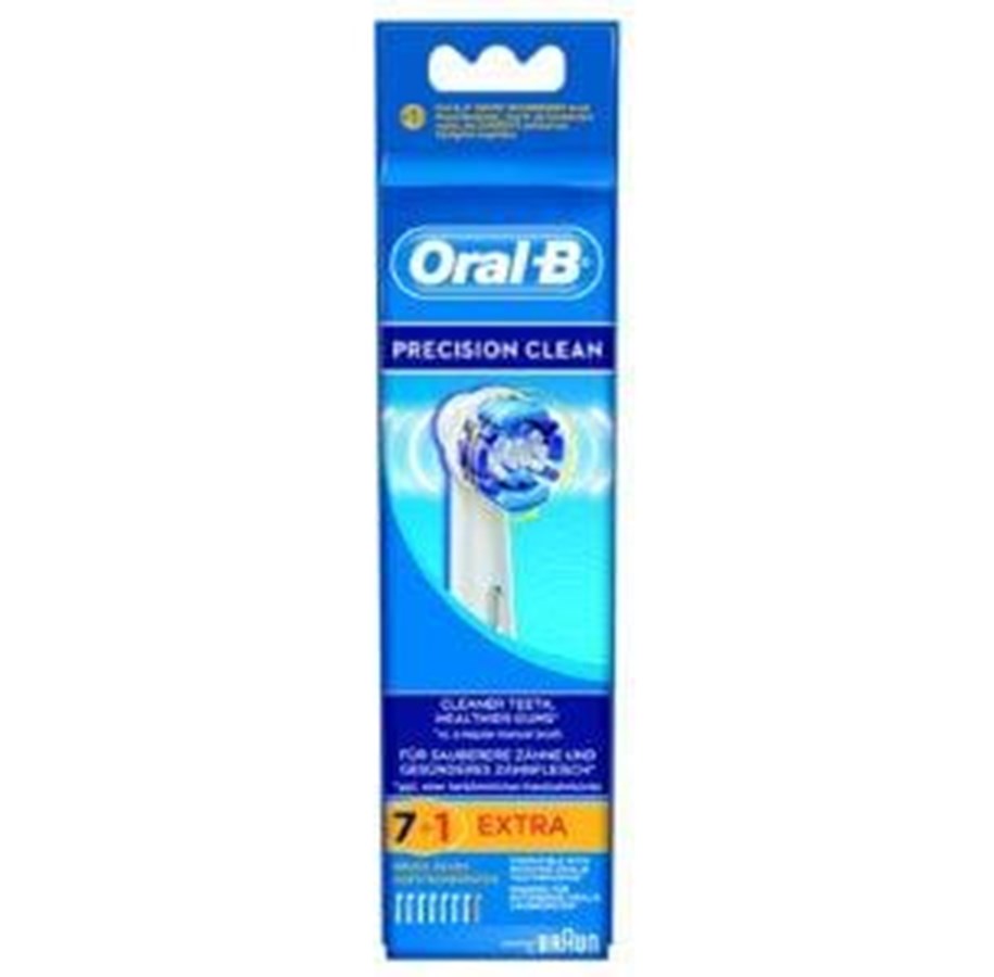 Sähköhammasharjat - Oral-B Hammasharjan vaihtopäät Tarkkuuspuhdas - 8 pakkaus - 848370