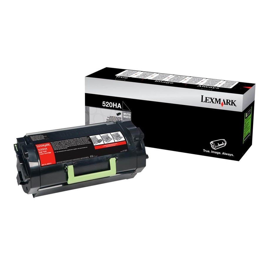 Mustepatruunat, värikasetit ja lisävarusteet - Lexmark 52D0HA0 / 520HA Musta Toner - Laser värikasetti musta - 52D0HA0