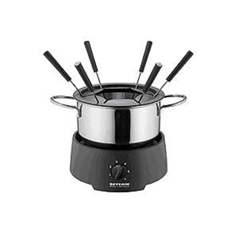 Muut pienet keittiökoneet - SEVERIN FO 9237 - Black/Chrome - FO9237
