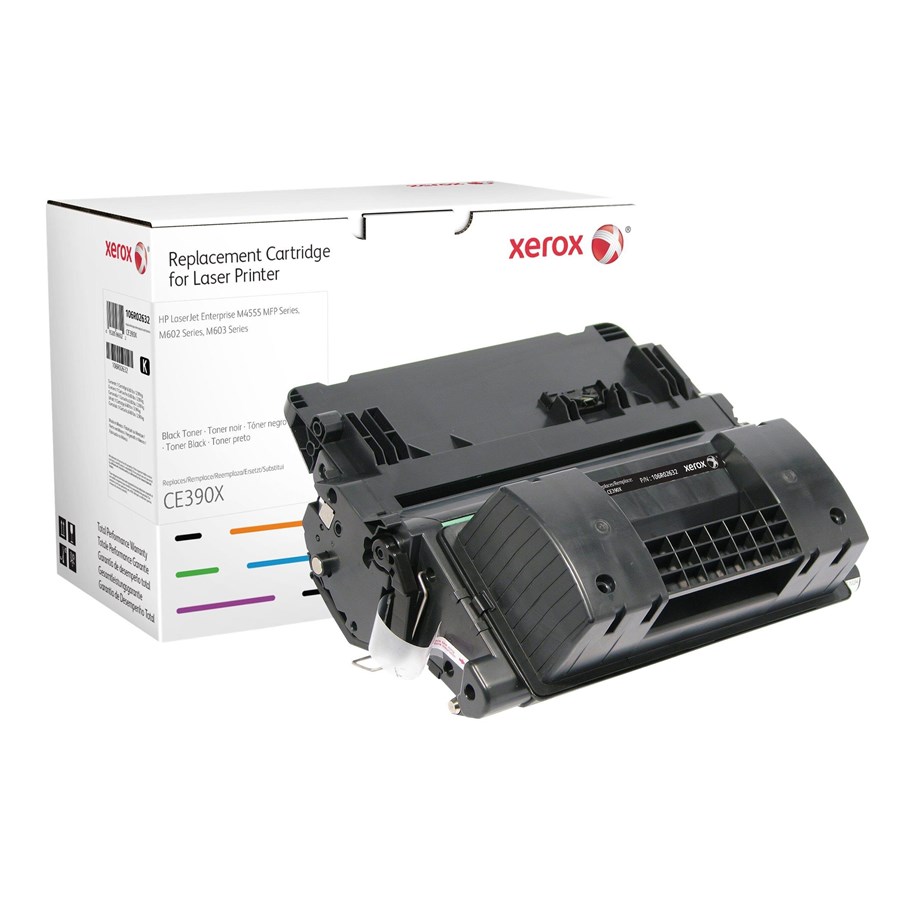 Mustepatruunat, värikasetit ja lisävarusteet - Xerox 106R02632 / CE390X Musta Toner - Laser värikasetti musta - 106R02632