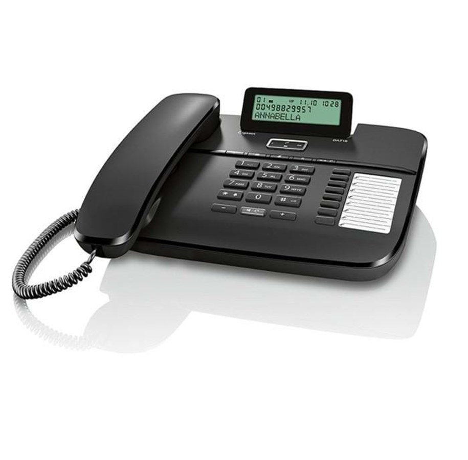 Pöytäpuhelimet - Siemens Gigaset da710 telefon - S30350-S213-R201