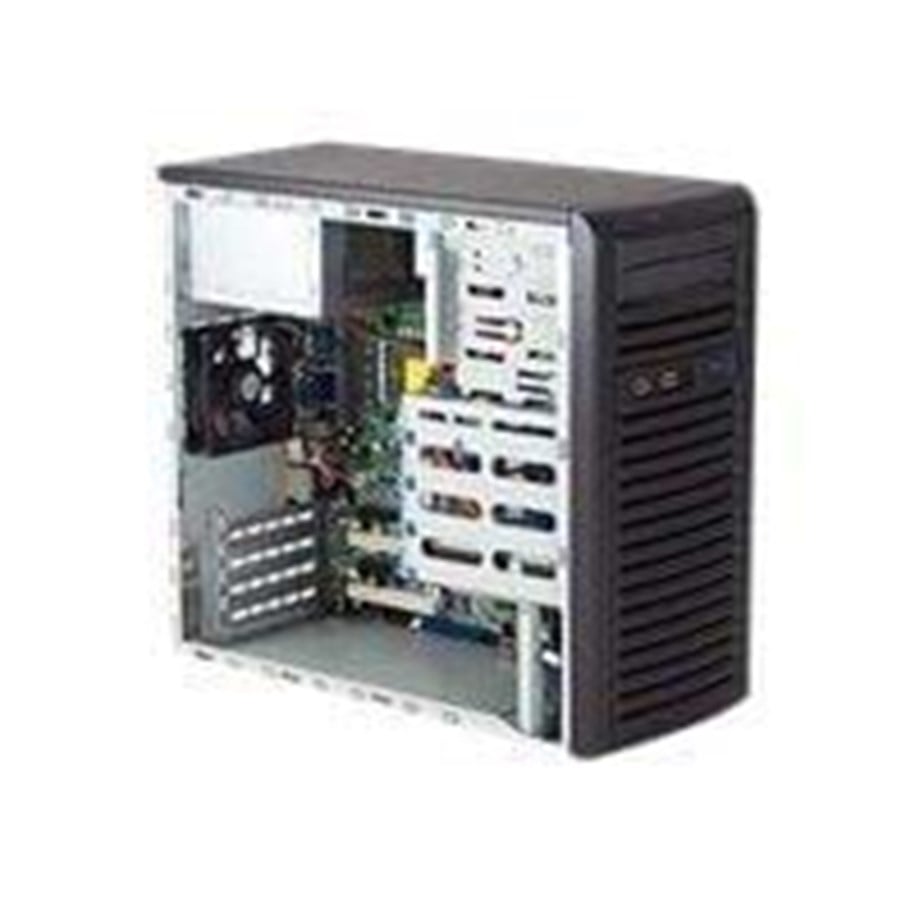 Kotelot - Supermicro SC731 i-300B - Kotelot - Miditower - Musta - CSE-731i-300B