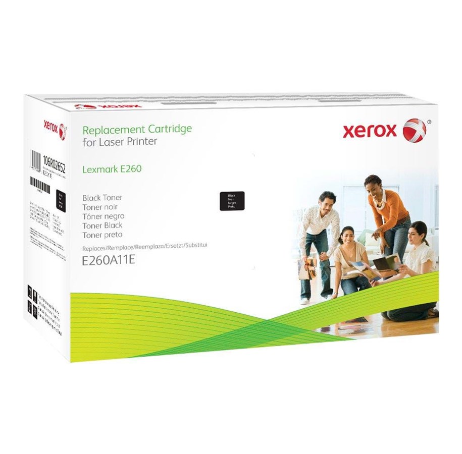 Mustepatruunat, värikasetit ja lisävarusteet - Xerox 106R02652 - Black - Laser värikasetti musta - 106R02652