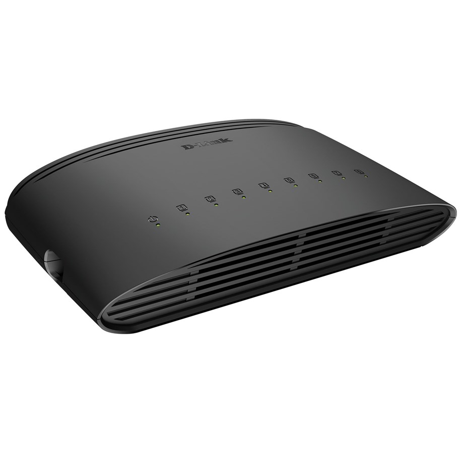 Kytkimet - D-Link DGS-1008D/E 8-porttinen Gigabitin hallitsematon pöytäkytkin - DGS-1008D/E