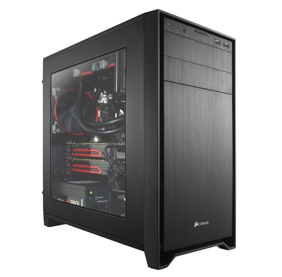 Kotelot - Corsair Obsidian 350D Windowed - Kotelot - Miditower - Musta - CC-9011029-WW