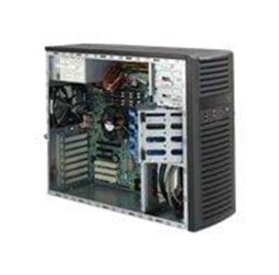 Kotelot - Supermicro SC732 i-500B - Kotelot - Miditower - Musta - CSE-732I-500B