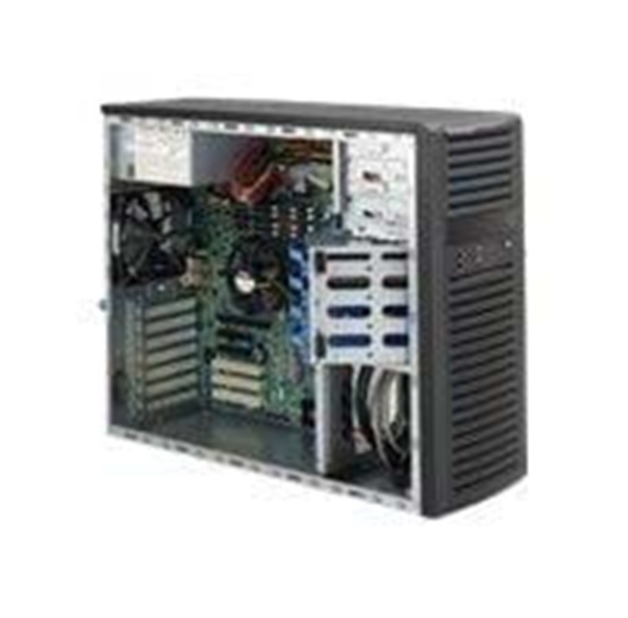 Kotelot - Supermicro SC732 i-865B - Kotelot - Miditower - Musta - CSE-732I-865B