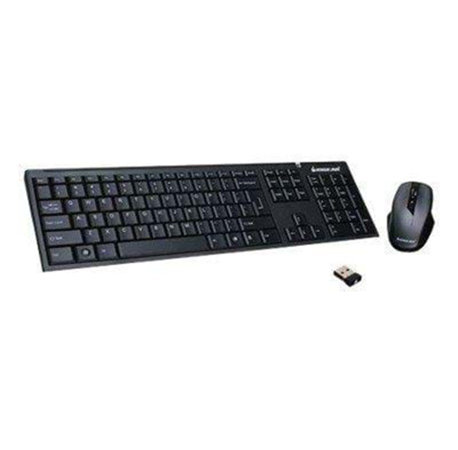 Näppäimistöt - IOGEAR Wireless Combo GKM552R US layout - Näppäimistö ja Hiirisetti - Englanti (US) - GKM552R