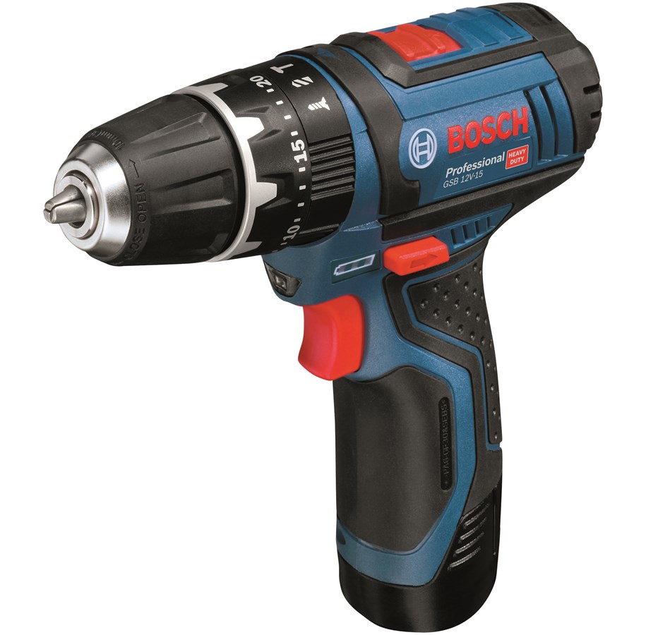 Ruuvi- ja Porakoneet - Bosch Professional GSB 12V-15 - 06019B6906
