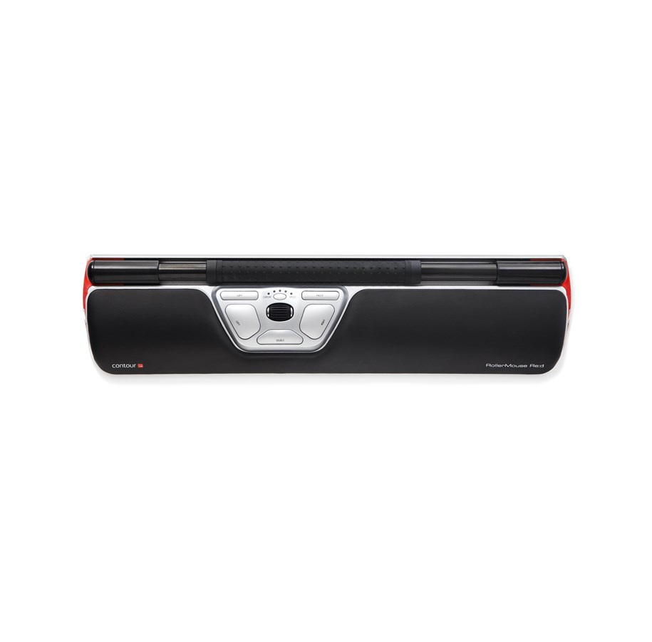 Hiiret - Contour RollerMouse Re:d - Keskeinen osoitinlaite - Tupla laseri - 8 painiketta - Musta - RM-RED