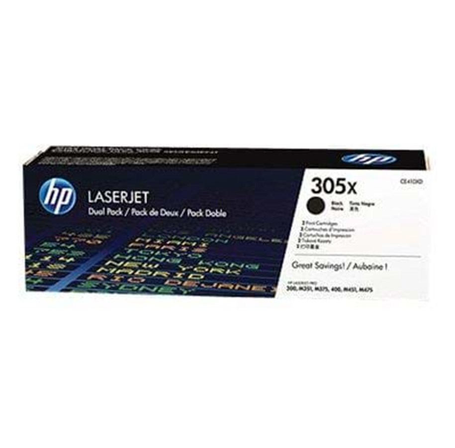 Mustepatruunat, värikasetit ja lisävarusteet - HP Musta Laser Toner HC - Laser värikasetti musta - CE410XD