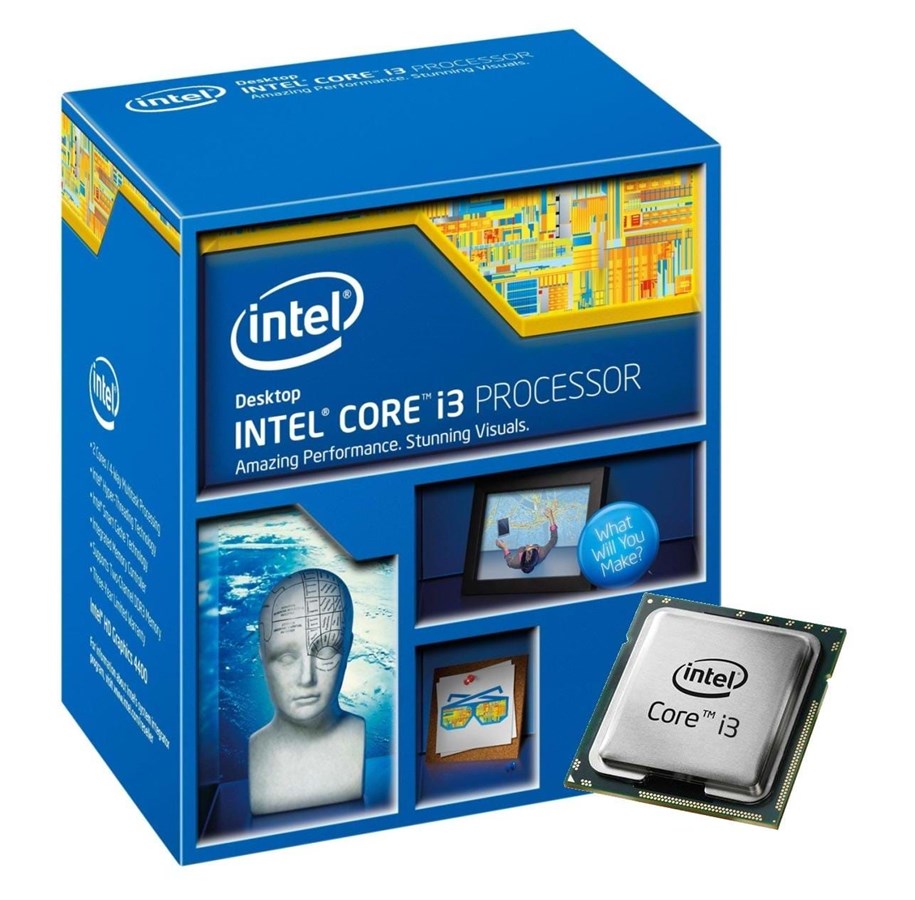 CPU - Intel Core i3-4340 Haswell CPU - 2 ydintä - 3.6 GHz - Intel LGA1150 - Intel Boxed (jäähdyttimen kanssa) - BX80646I34340