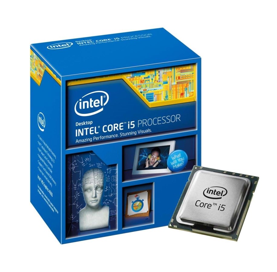 CPU - Intel Core i5-4440 Haswell CPU - 4 ydintä - 3.1 GHz - Intel LGA1150 - Intel Boxed (jäähdyttimen kanssa) - BX80646I54440