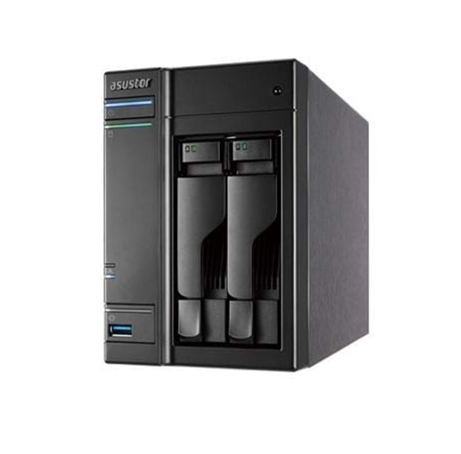 NAS-Palvelimet - ASUSTOR AS-302T - NAS & Streaming-server - NAS-Palvelimet - 90IX0021-BW3S10