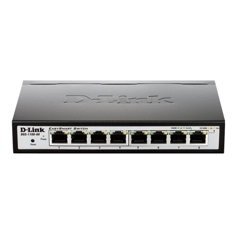 Kytkimet - D-Link EasySmart Switch DGS-1100-08 - DGS-1100-08/E