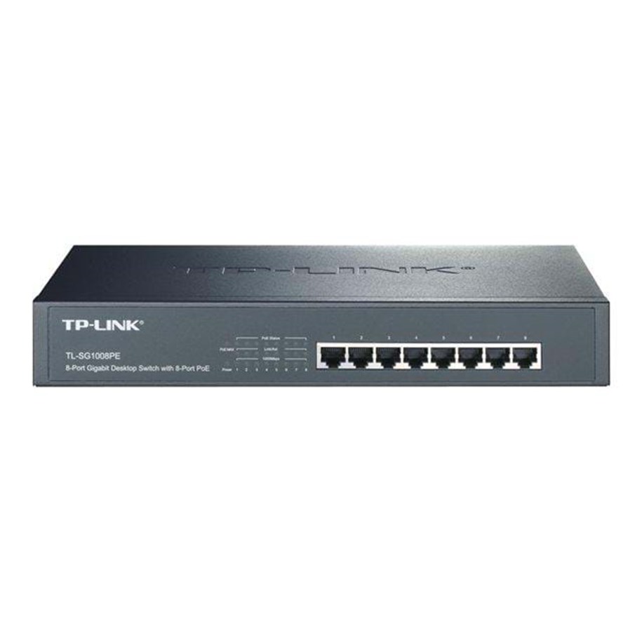 Kytkimet - TP-Link TL-SG1008PE - TL-SG1008PE