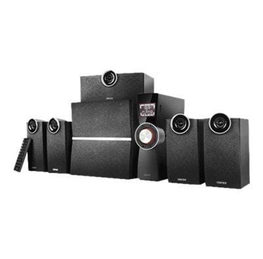 Kaiuttimet - PC - Edifier C6XD - 5.1 kanava - musta - SPK-EF-C6XD
