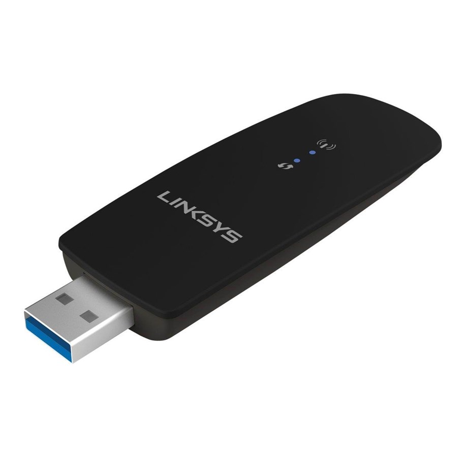 Verkkokortit (verkkosovittimet, tulostuspalvelimet jne.) - Linksys WUSB6300 AC Wi-Fi USB -sovitin - WUSB6300-EJ