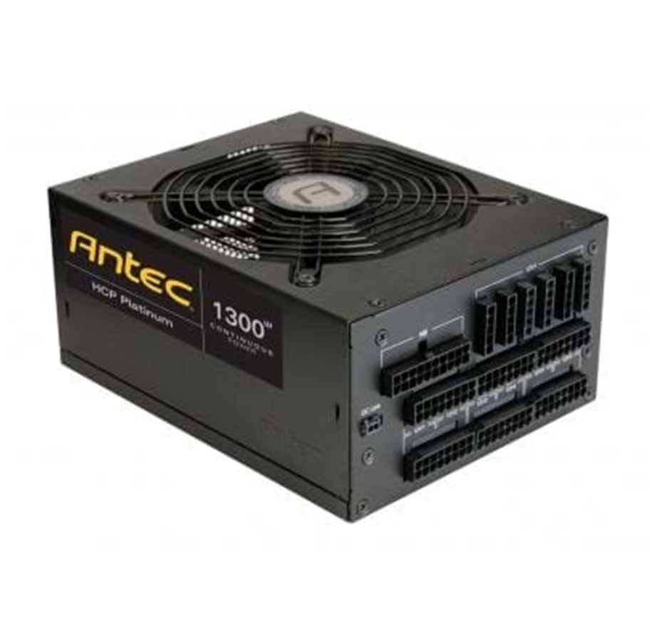 Virtalähde - Antec High Current Pro HCP-1300 - 1300W Virtalähde - 1300 Watt - 135 mm - ATX - 80 Plus Platina sertifioitu - 0-761345-06260-2