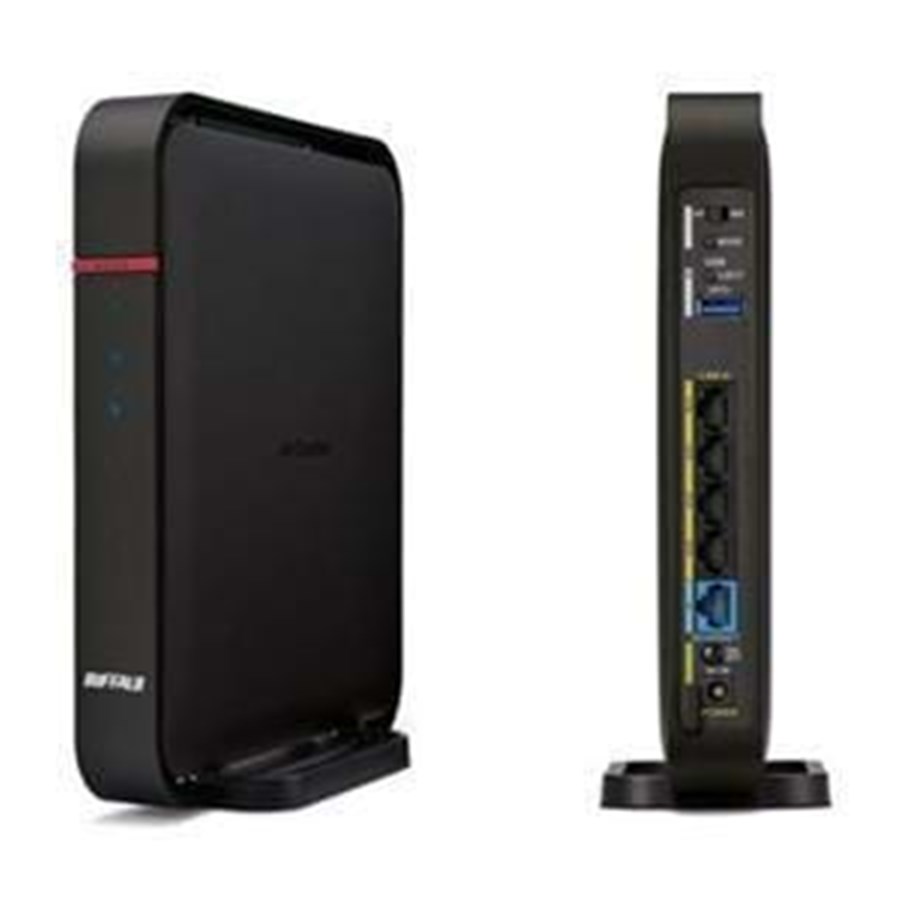 Reitittimet  - Buffalo AirStation WZR-1166DHP - Wireless router Wi-Fi 5 - WZR-1166DHP-EU