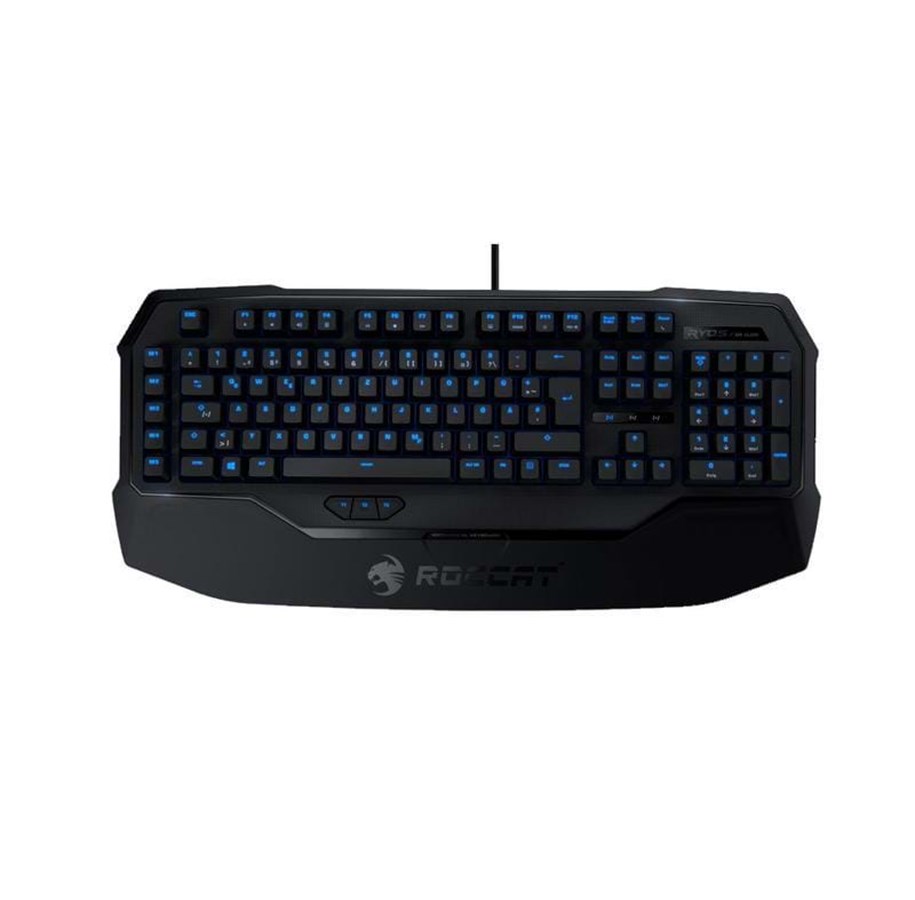 Näppäimistöt - ROCCAT Ryos MK Glow - ND - Pelinäppäimistö - Pohjoismainen - Musta - ROC-12-754-BK