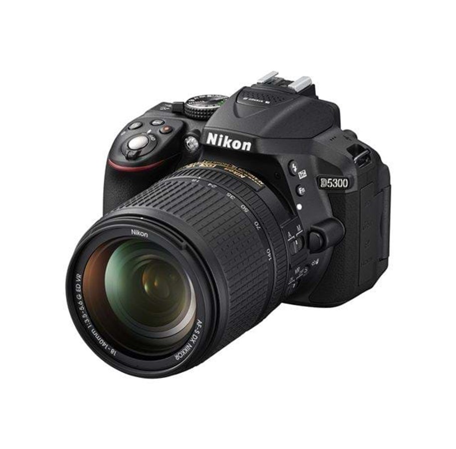 Kamerat - Nikon D5300 18-140mm VR Black - VBA370K002