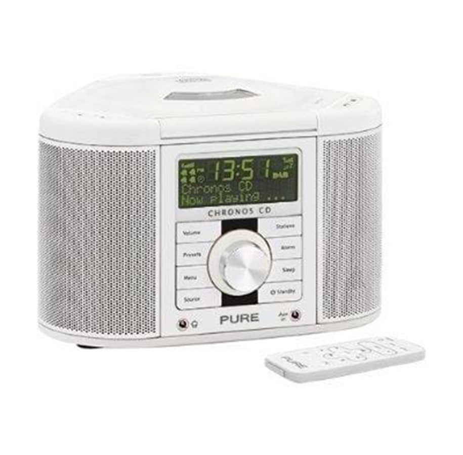 MP3-soittimet ja äänitallentimet - PURE Chronos CD Series II - iPod pidike - VL-61933