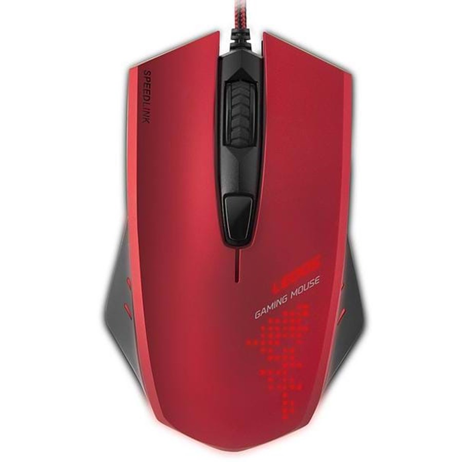 Hiiret - Speed-Link LEDOS Gaming Mouse - Red - Pelihiiri - Optinen - 5 painiketta - Punainen - SL-6393-RD