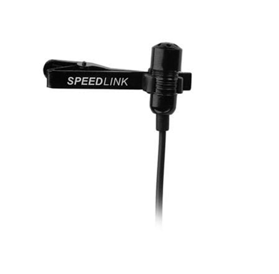 Mikrofonit - Speed-Link SPES Clip-On Microphone - SL-8691-SBK-01