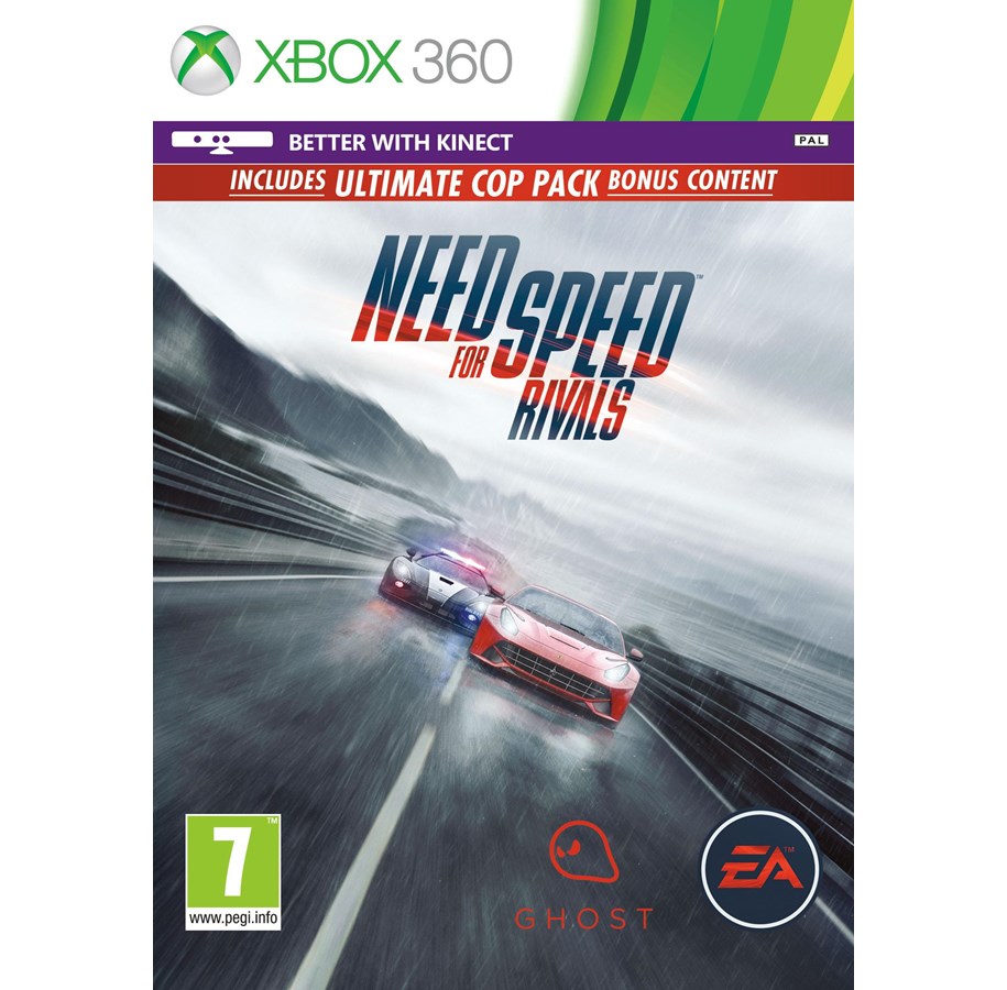 Pelit - Need for Speed: Rivals - Microsoft Xbox 360 - 12 - Kilpa-ajo - 5030943113296