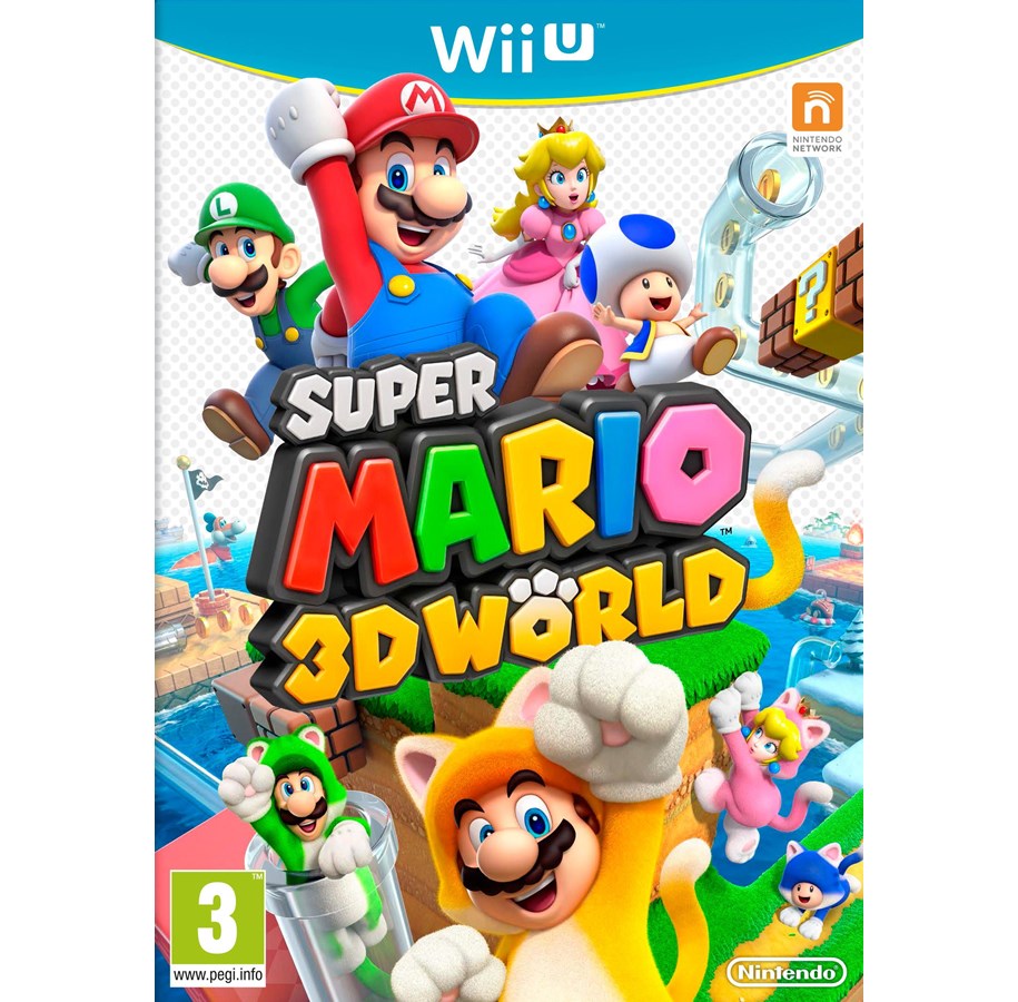 Pelit - Super Mario 3D World - Nintendo Wii U - Toiminta - 045496332778