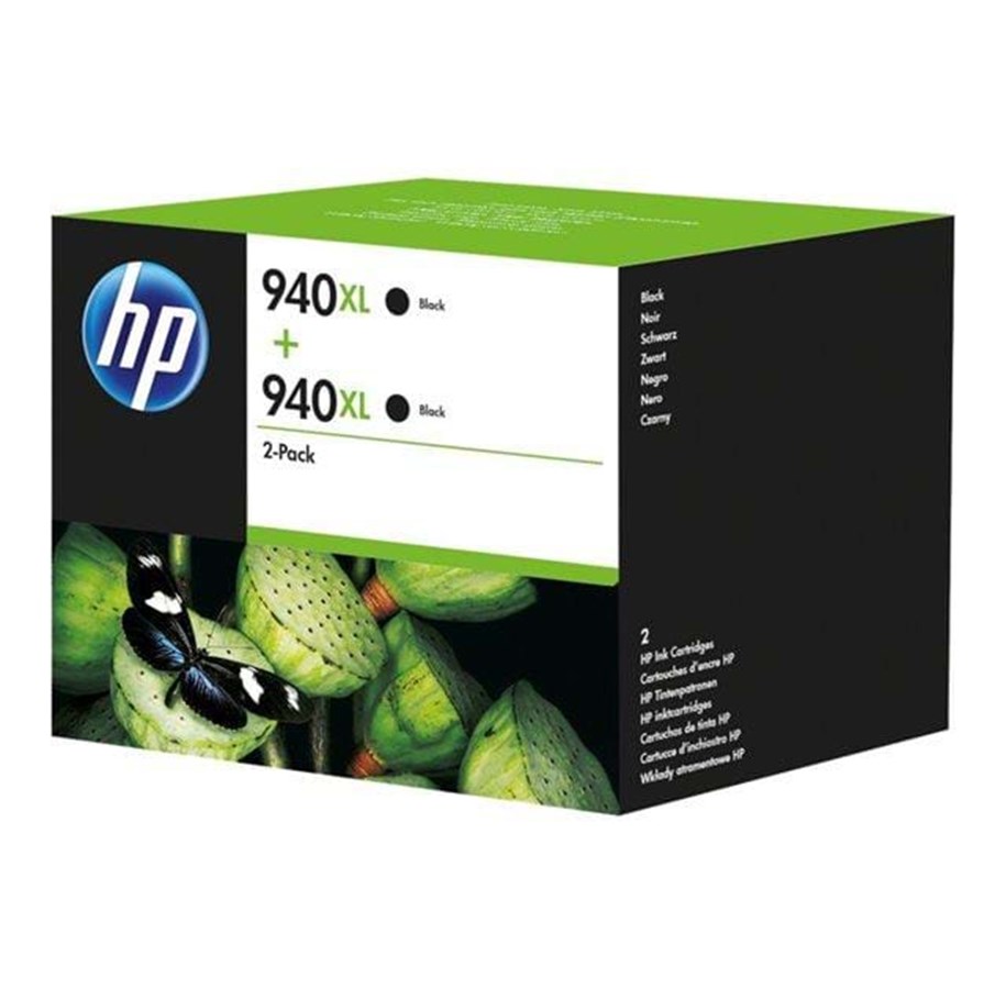 Mustepatruunat, värikasetit ja lisävarusteet - HP 940XL - Black Ink TP (D8J48AE) - Mustepatruuna musta - D8J48AE