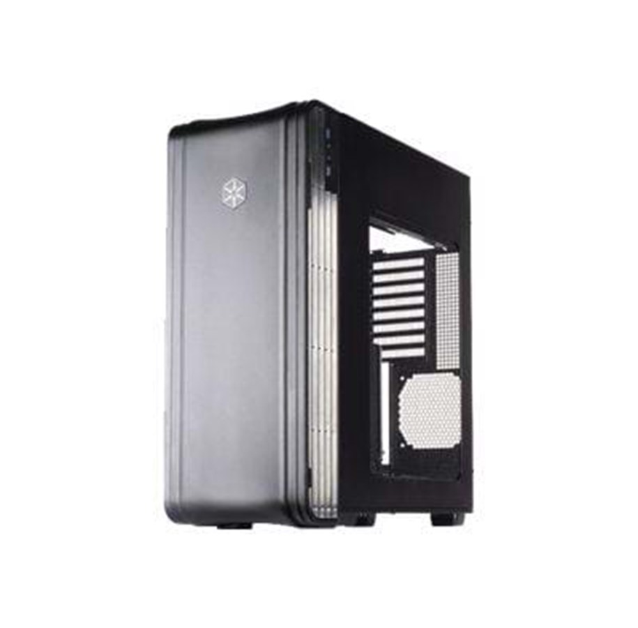 Kotelot - SilverStone Fortress FT04 - Kotelot - Miditower - Musta - SST-FT04B-W USB 3.0