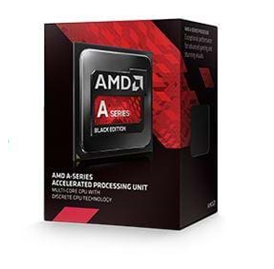 CPU - AMD A10-7700K Black+ CPU - 4 ydintä - 3.4 GHz - AMD FM2+ - AMD Boxed (jäähdyttimen kanssa) - AD770KXBJABOX