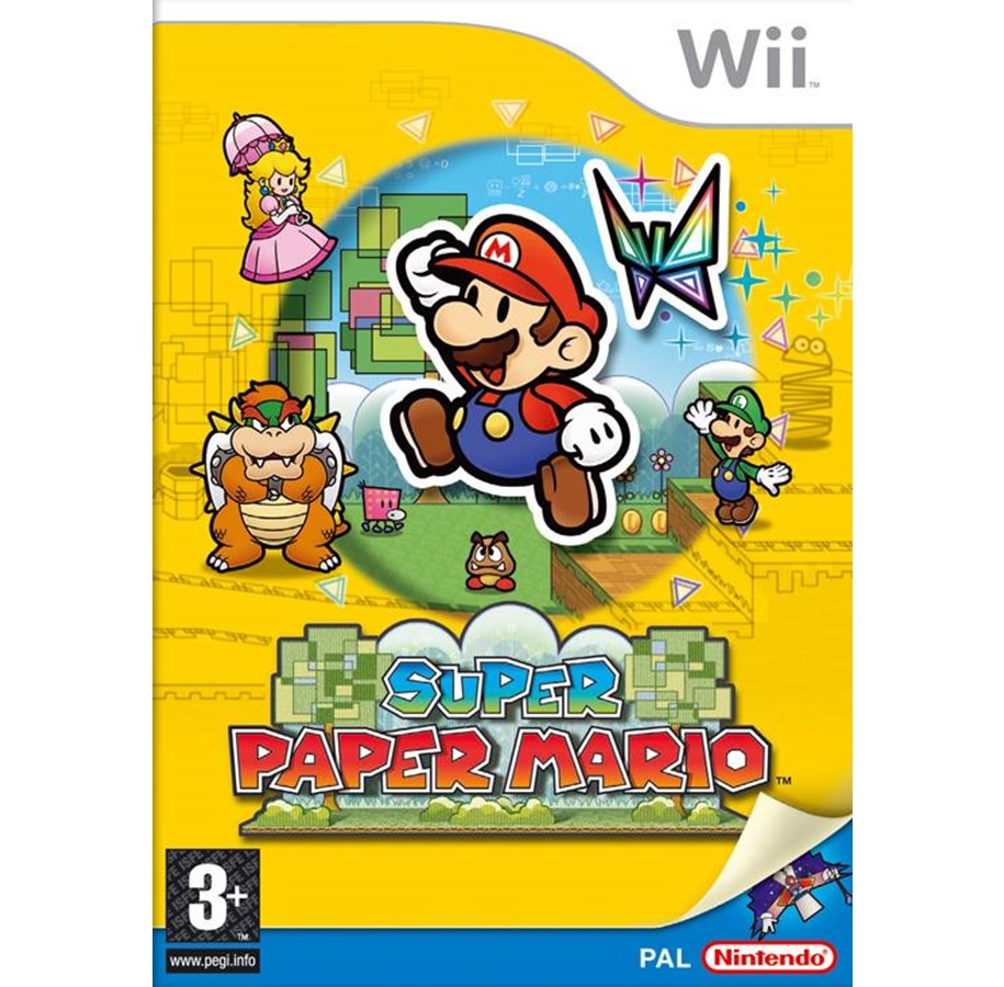 Pelit - Super Paper Mario - Nintendo Wii - Toiminta - 045496366308