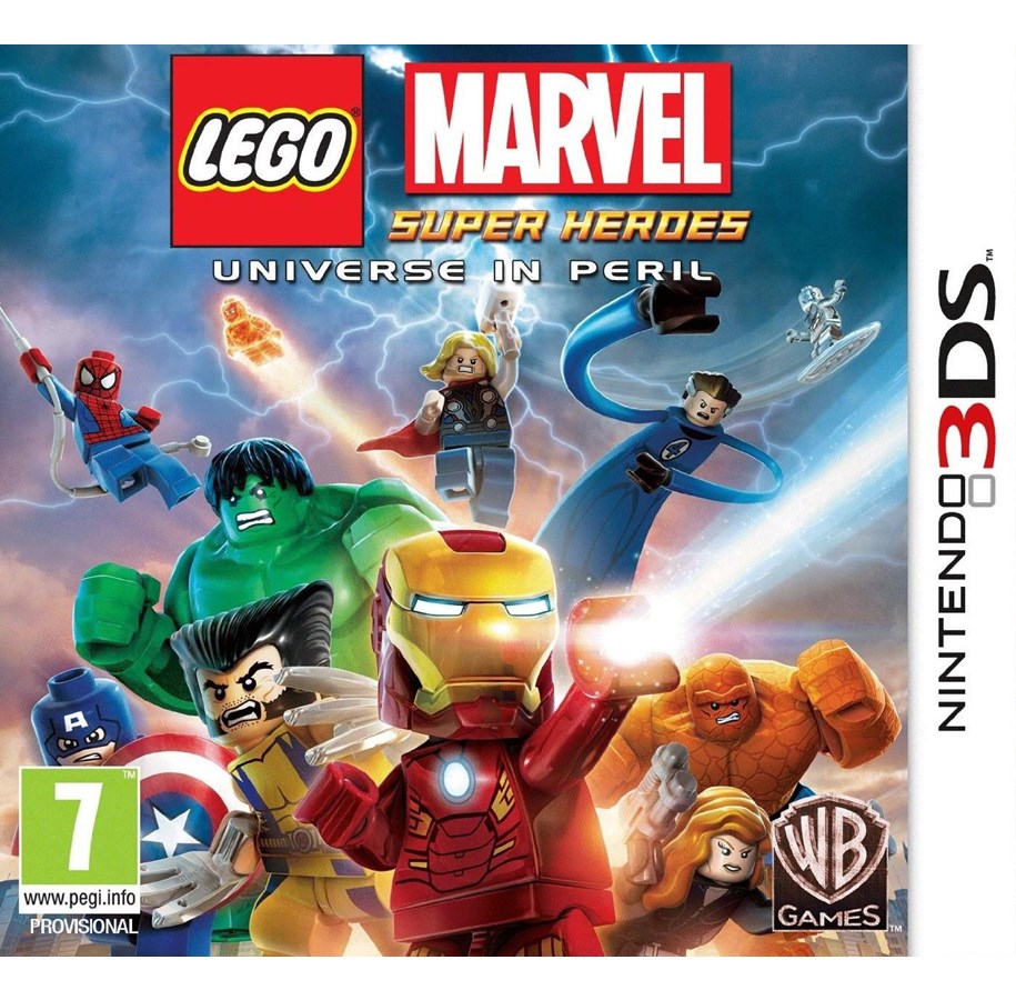 Pelit - LEGO Marvel Super Heroes - Nintendo 3DS - Toiminta/Seikkailu - 5051895239469