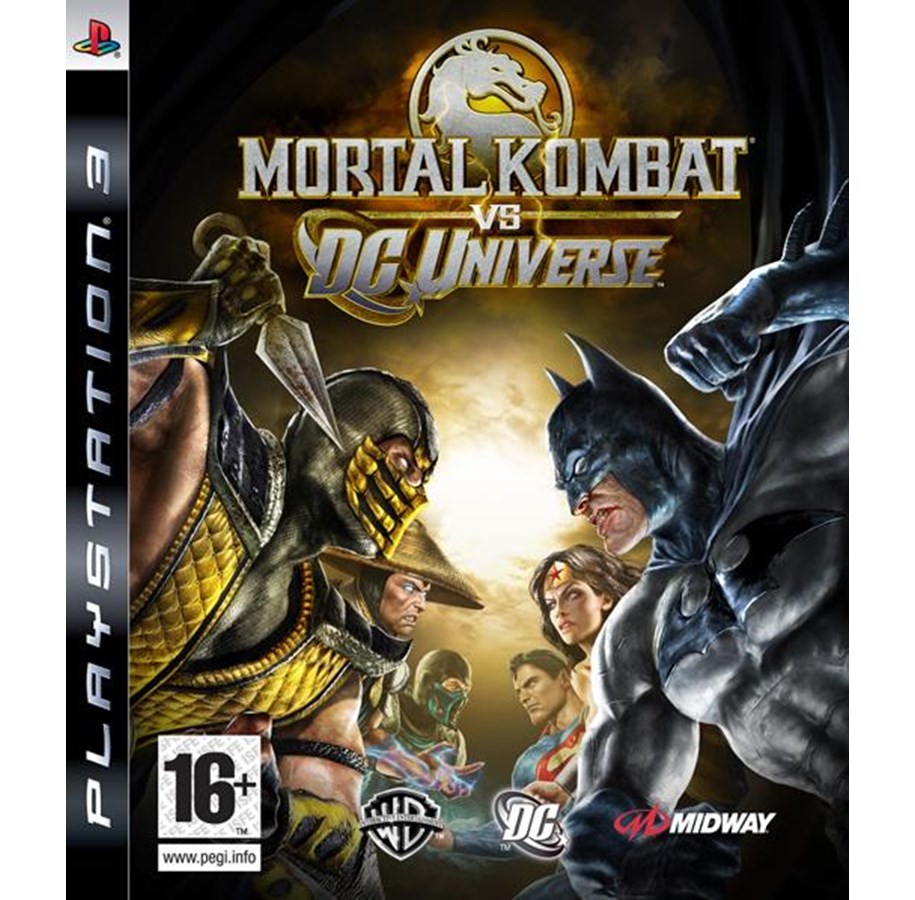 Pelit - Mortal Kombat vs. DC Universe - Sony PlayStation 3 - Taistelu - 5051892121859