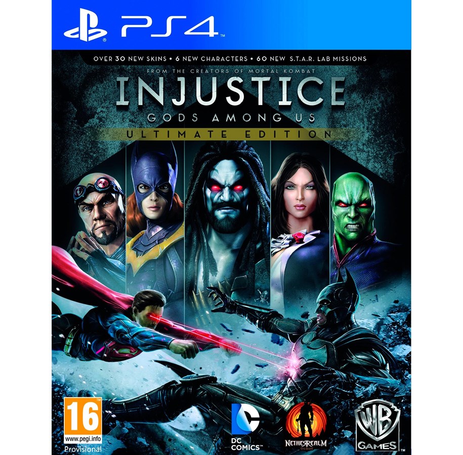 Pelit - Injustice: Gods Among Us - Ultimate Edition - Sony PlayStation 4 - Taistelu - 5051892145213